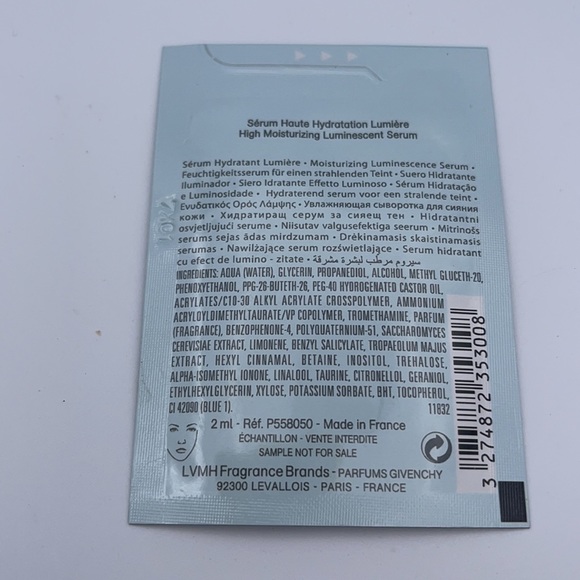 Givenchy Hydra Sparkling Serum Sample - Picture 2 of 3